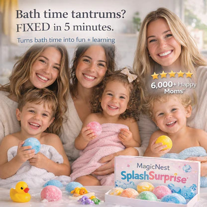 Easter Surprise Bath Bombs WITH TOYS for KIDS